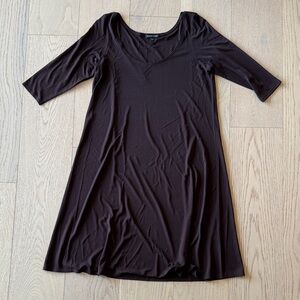 Eileen Fisher Dark Chocolate Dress